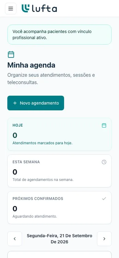 Minha agenda no celular
